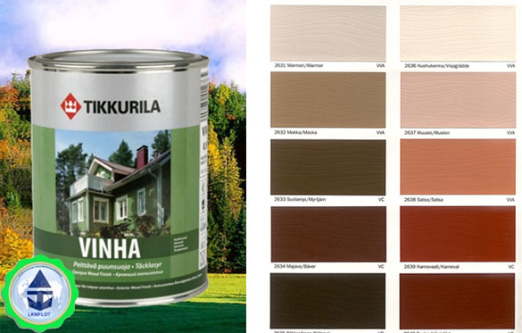 Цветовая палитка Tikkurilla