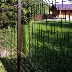 Секционные заборы 3D