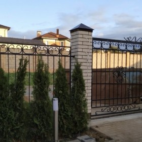 Сварные секционные заборы