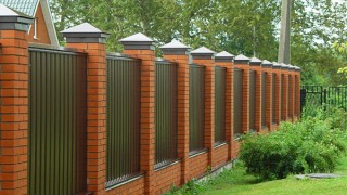 Заборы на ленточном фундаменте