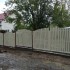 Забор на евроштакетника на ленточном фундаменте
