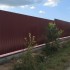 Забор из профнастила на ленточном фундаменте