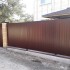 Забор из профнастила на ленточном фундаменте