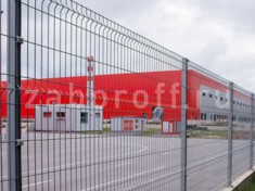 3Д забор для складов и логистических центров