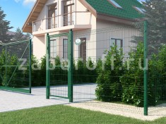 Откатные ворота 3Д