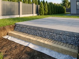 Бетонная площадка