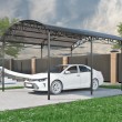 Арочный навес 4х5 м (для 1 авто) Арочный навес 4х5 м (для 1 авто)