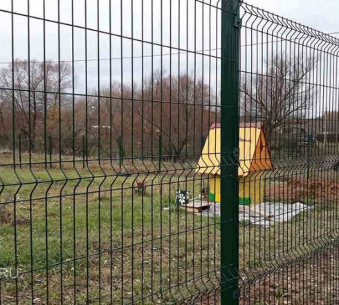 3Д забор панельный