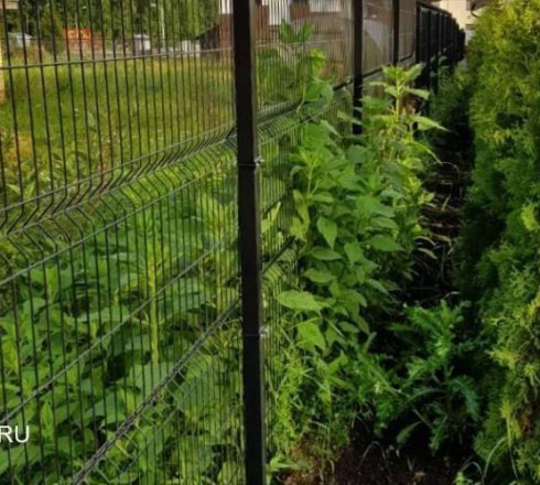 Забор 3Д из сварной сетки