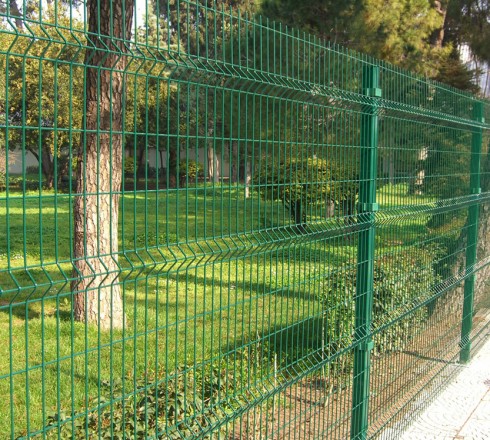 3Д забор из сетки гиттер