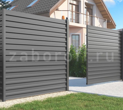 Забор из профнастила С21